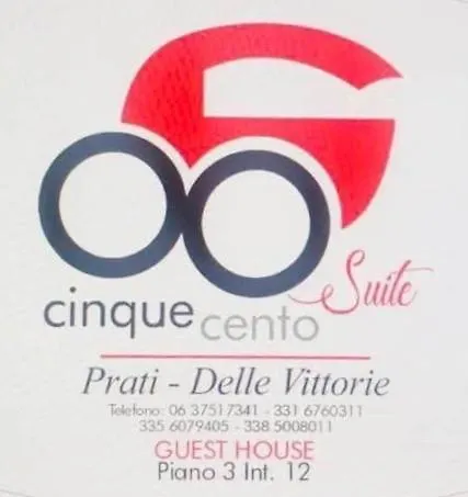 Cinque Cento Suite Prati Delle Vittorie
